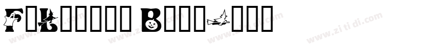 FbLiddar Bold字体转换